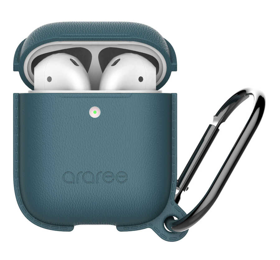 Apple Airpods Kılıf Araree Pops Kapak - Petrol Mavi