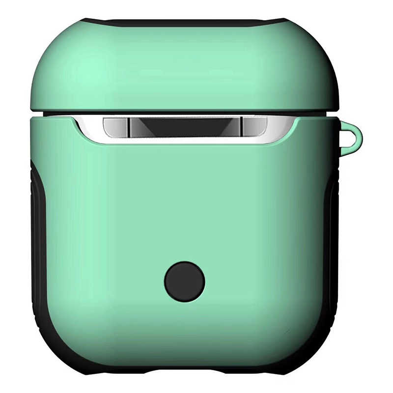 Apple Airpods Kılıf Zore Shockproof Silikon - Turkuaz