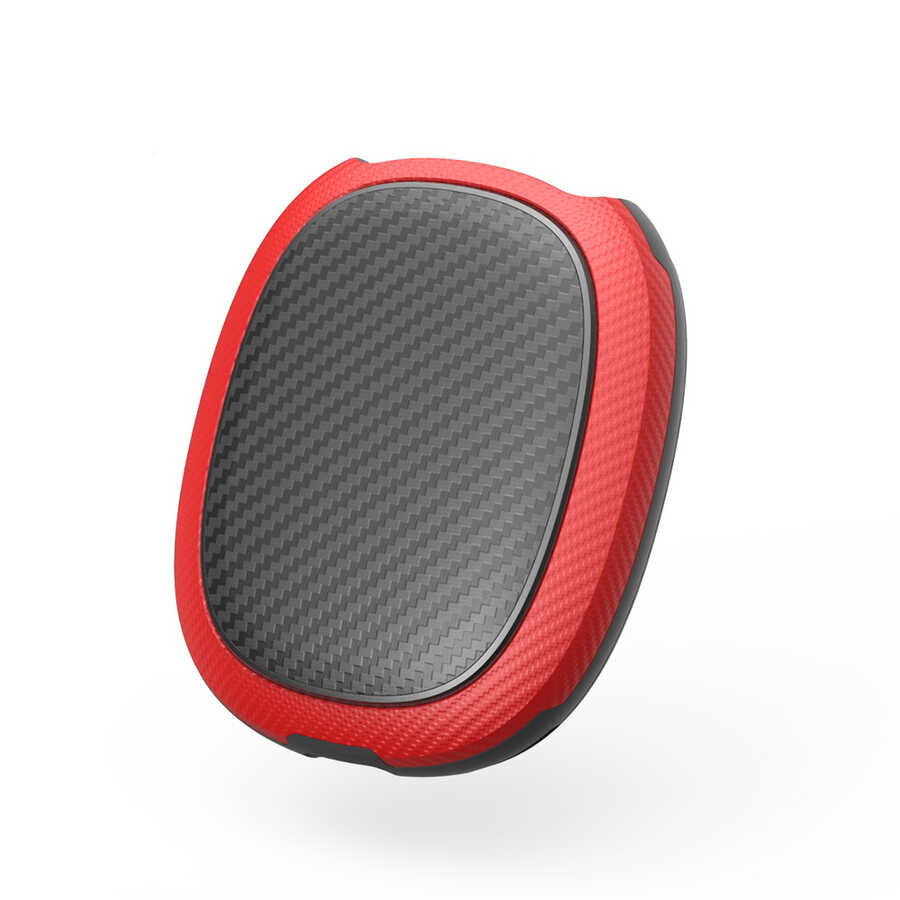 Apple Airpods Max Wiwu Armor Carbon Koruyucu Kılıf​ - Kırmızı
