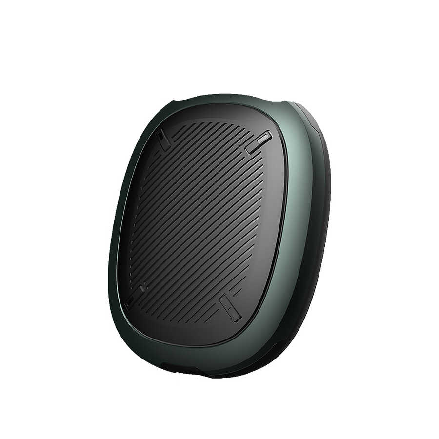 Apple Airpods Max Wiwu Armor One Koruyucu Kılıf - Siyah-Yeşil