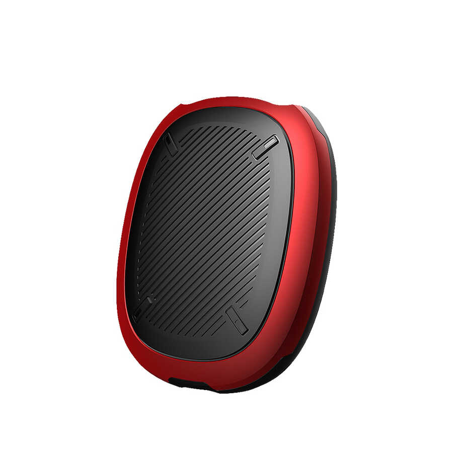 Apple Airpods Max Wiwu Armor One Koruyucu Kılıf - Siyah-Kırmızı