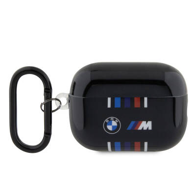 Apple Airpods Pro 2 Case BMW Original Licensed Multi-Colored Striped Double IMD Printing Logo Cover - BMW