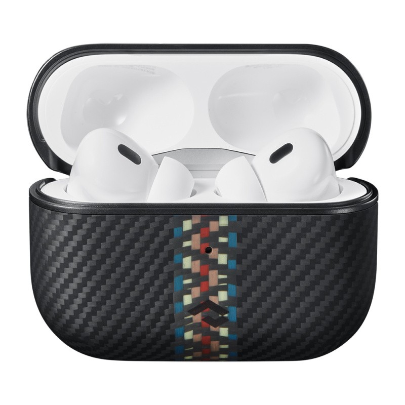 Apple Airpods Pro 2 Kılıf 600D Aramid Fiber Pitaka Orchestra Serisi Rhapsody Kılıf - 3