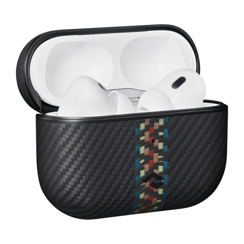 Apple Airpods Pro 2 Kılıf 600D Aramid Fiber Pitaka Orchestra Serisi Rhapsody Kılıf - 6