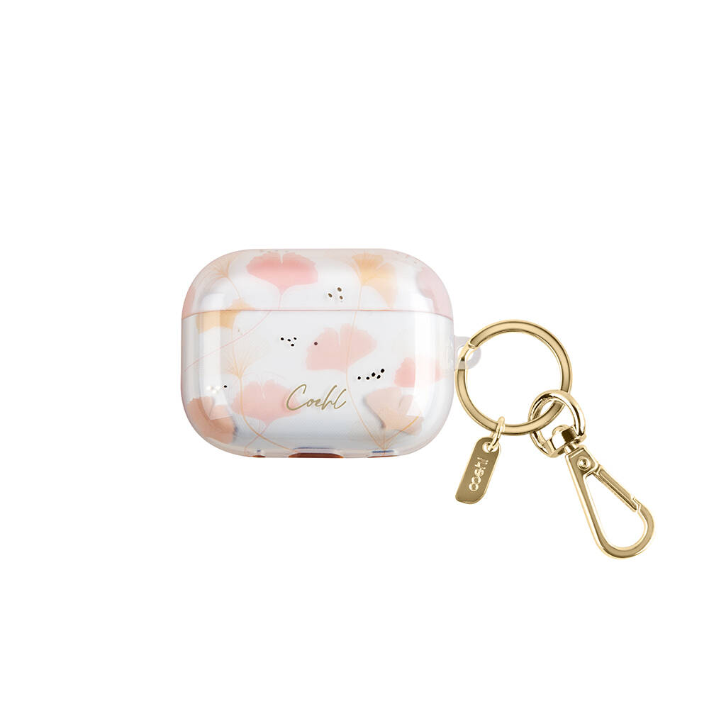 Apple Airpods Pro 2 Kılıf Çayır Çiçeği Desenli Coehl Meadow Kapak - Pembe