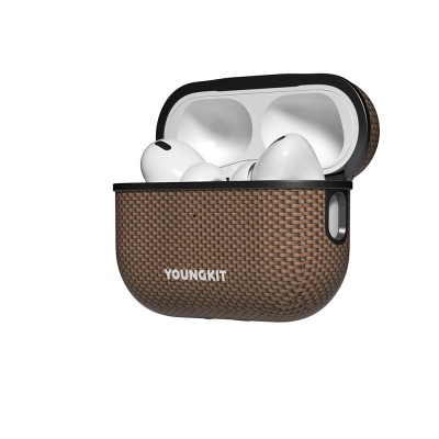 Apple Airpods Pro 2 Kılıf M-safe Şarj Özellikli Aramid Fiber Youngkit 1500D Extreme Wing Serisi Kapak - 7