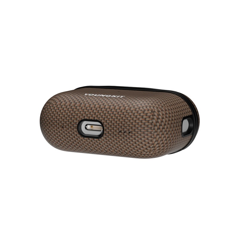 Apple Airpods Pro 2 Kılıf M-safe Şarj Özellikli Aramid Fiber Youngkit 1500D Extreme Wing Serisi Kapak - 11