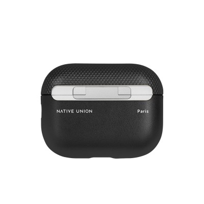 Apple AirPods Pro 2 Kılıf Qi M-Safe Şarj Özellikli Native Union RE Classic Serisi Suni Deri Kapak - 5
