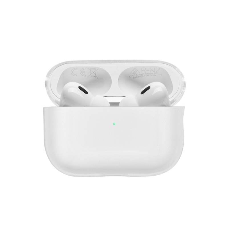 Apple AirPods Pro 2 Kılıf Qi M-Safe Şarj Özellikli Native Union RE Clear Serisi Silikon Kapak - 2