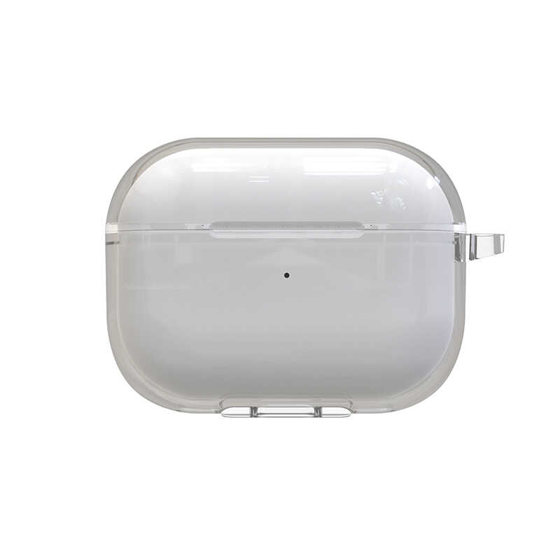 Apple Airpods Pro 2 Kılıf Şeffaf Kristal Silikon Zore Airbag 14 Kılıf - Renksiz