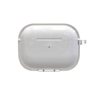 Apple Airpods Pro 2 Kılıf Şeffaf Kristal Silikon Zore Airbag 14 Kılıf
