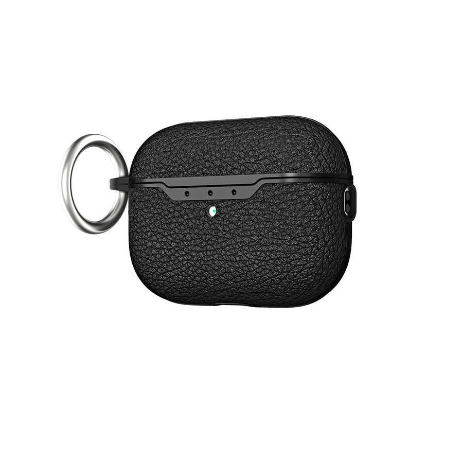 Apple Airpods Pro 2 Kılıf Zore Airbag 03 Silikon - Siyah