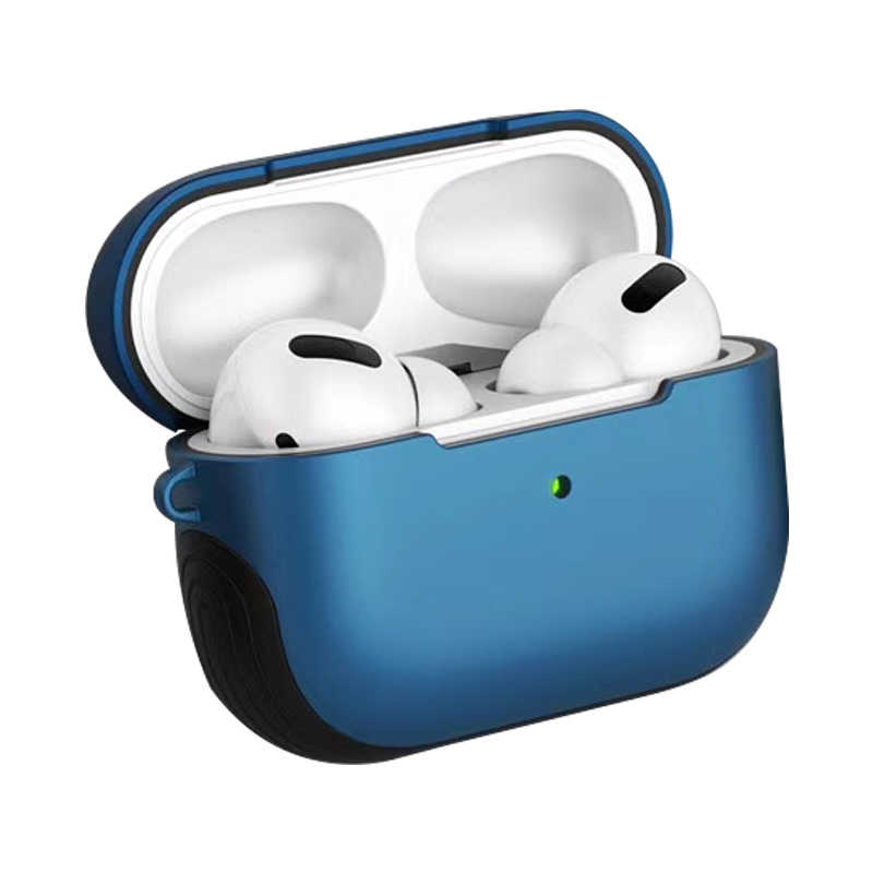 Apple Airpods Pro Kılıf Zore Shockproof Silikon - Mavi