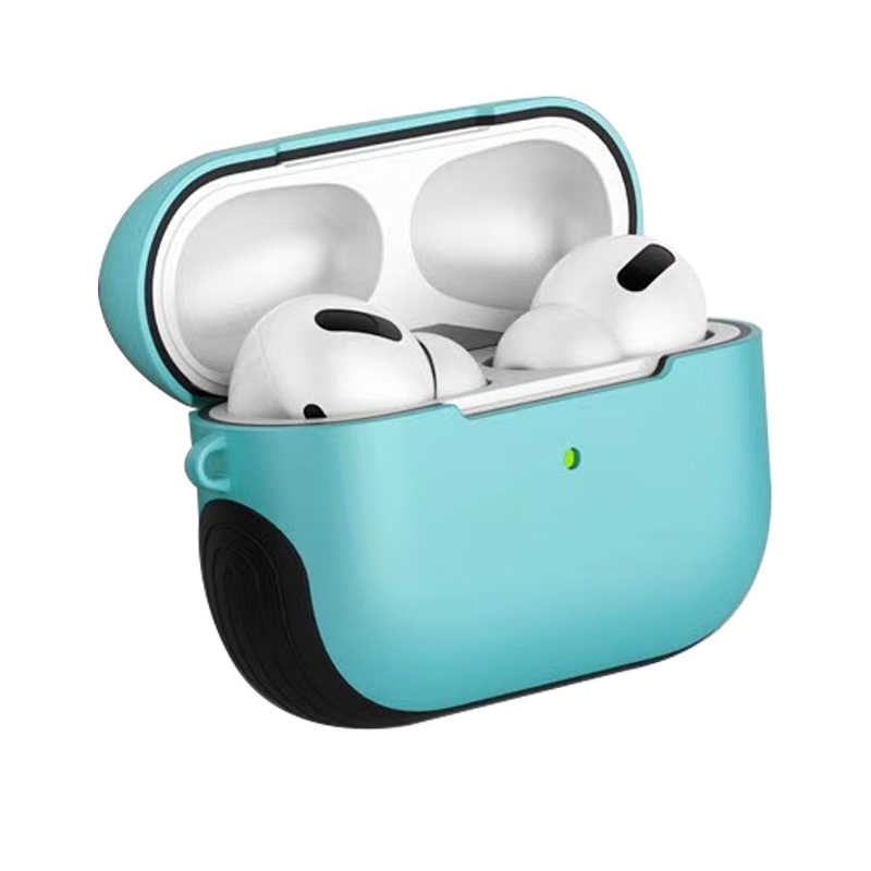 Apple Airpods Pro Kılıf Zore Shockproof Silikon - Turkuaz