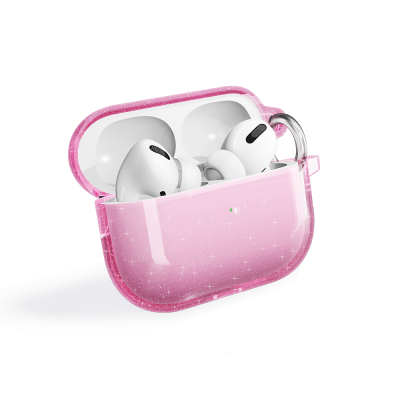 Apple Airpods Pro 2 Zore Allstar Airbag 32 Parlayan Simli Saydam Renkli Kılıf - Zore