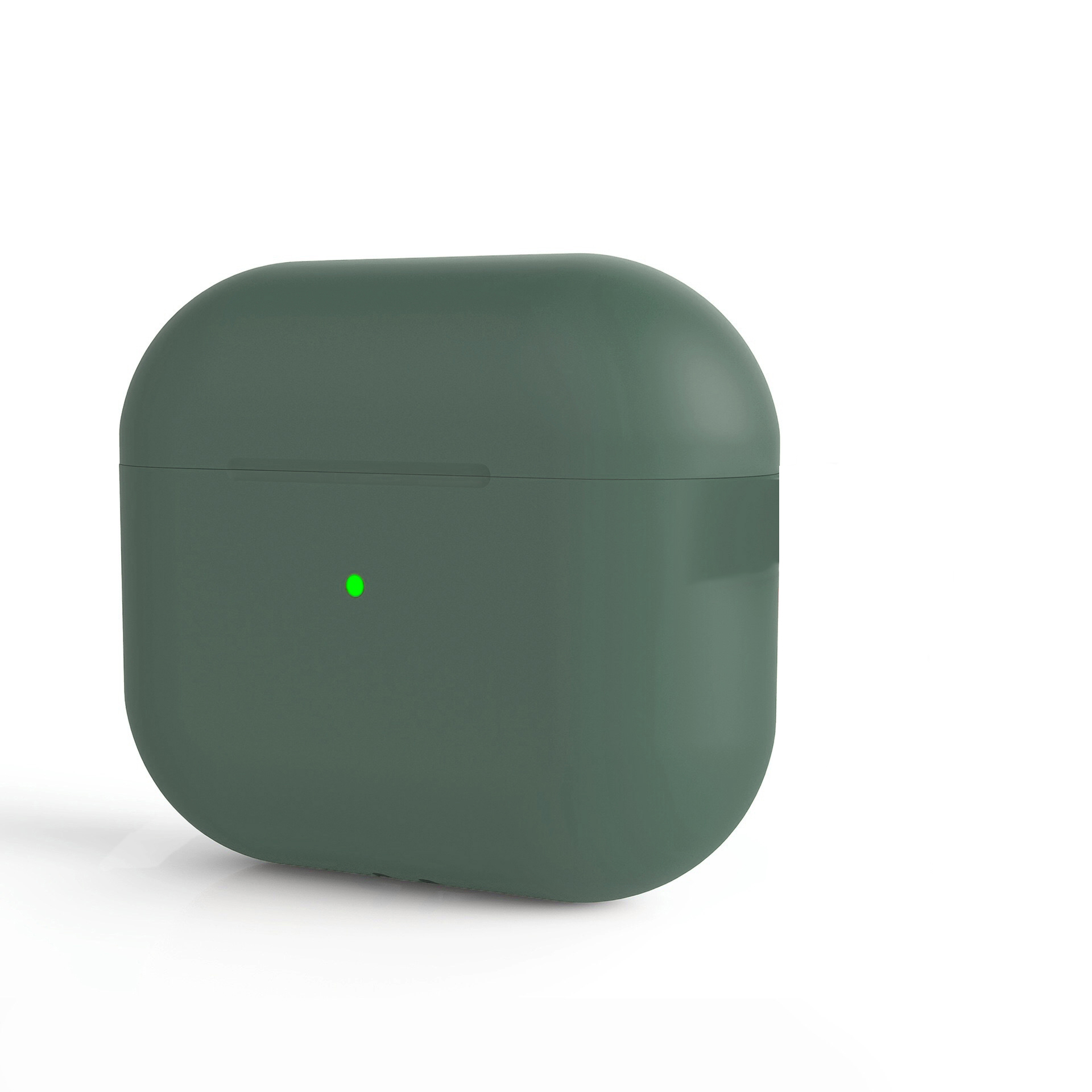 Apple Airpods Pro 2 Zore Standart Silikon Kılıf - Koyu Yeşil