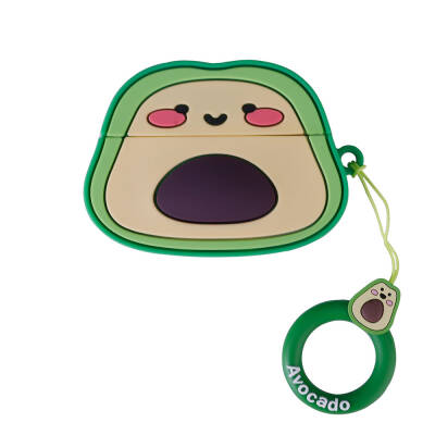 Apple Airpods Pro 2 Zore TPU Relief Figured Drawstring Airbag 37 Silicone Case - Zore