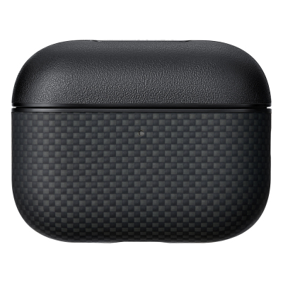 Apple Airpods Pro 3 Case 1500D Aramid Fiber Pitaka Ultra-Slim Classic Series Black-Grey Twill Cover - Pitaka