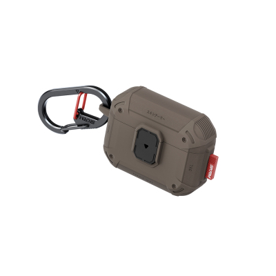 Apple Airpods Pro 3 Case Airbag Grooved Corner Lock Design, 360 Degree Protection Skinarma Mecha LE Case - Skinarma