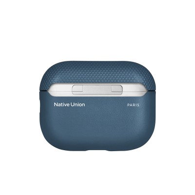 Apple AirPods Pro 3 Case with Qi M-Safe Charging, Native Union Classic Series Faux Leather Cover - 7