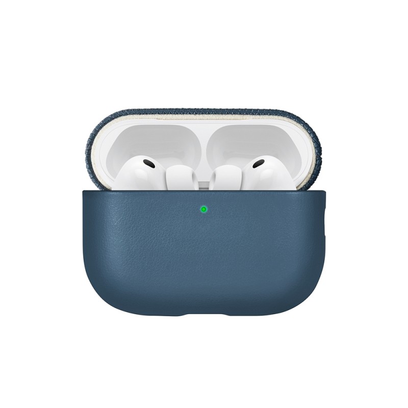 Apple AirPods Pro 3 Case with Qi M-Safe Charging, Native Union Classic Series Faux Leather Cover - 6
