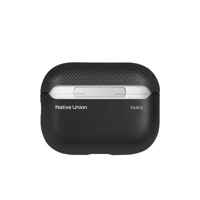 Apple AirPods Pro 3 Case with Qi M-Safe Charging, Native Union Classic Series Faux Leather Cover - 11