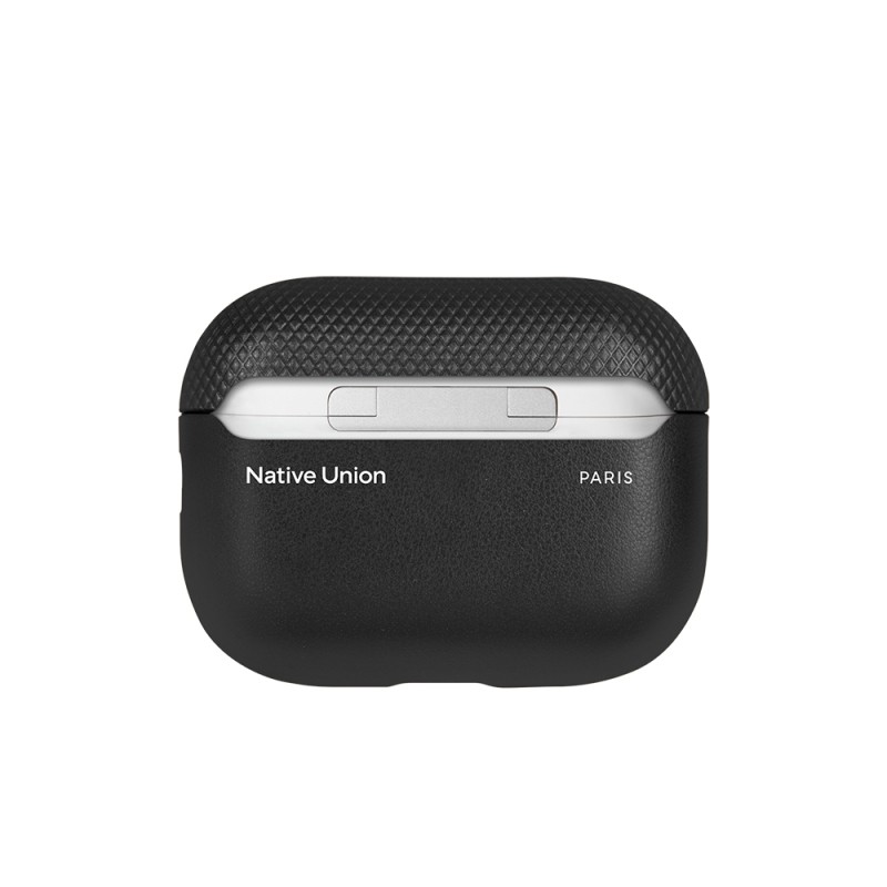 Apple AirPods Pro 3 Case with Qi M-Safe Charging, Native Union Classic Series Faux Leather Cover - 11