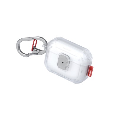 Apple Airpods Pro 3 Kılıf Airbagli Yivli Köşe Kilit Tasarımlı 360 Derece Koruma Skinarma Mecha LE Kılıf - 4