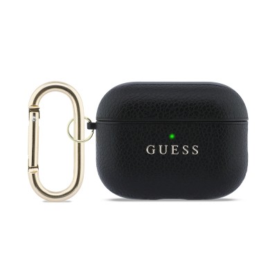 Apple Airpods Pro 3 Kılıf Guess Orjinal Lisanslı Anahtarlıklı PU Deri Kapak - 2
