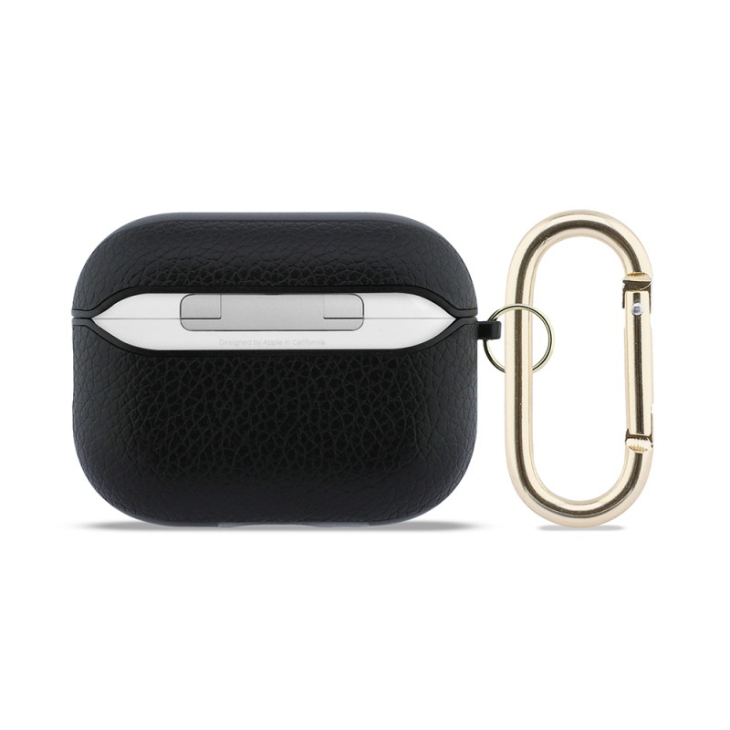 Apple Airpods Pro 3 Kılıf Guess Orjinal Lisanslı Anahtarlıklı PU Deri Kapak - 6