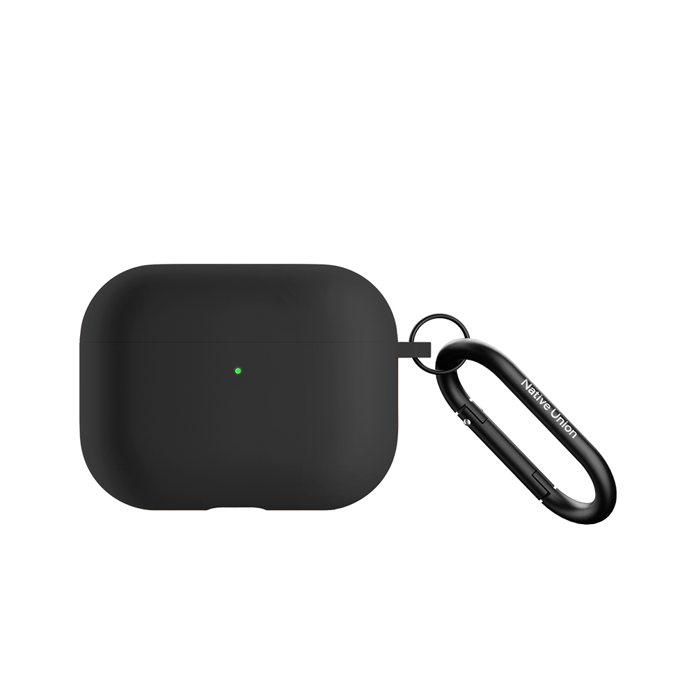 Apple AirPods Pro 3 Kılıf M-Safe Şarj Özellikli Native Union Active Serisi Kapak - Siyah