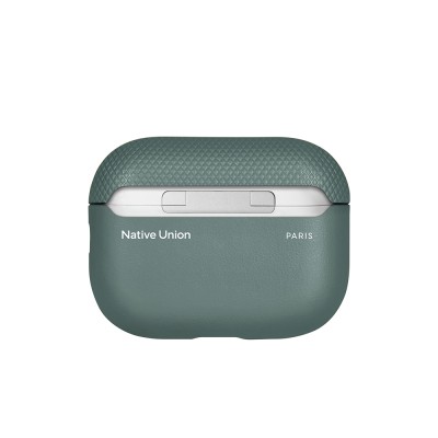 Apple AirPods Pro 3 Kılıf Qi M-Safe Şarj Özellikli Native Union Classic Serisi Suni Deri Kapak - 3