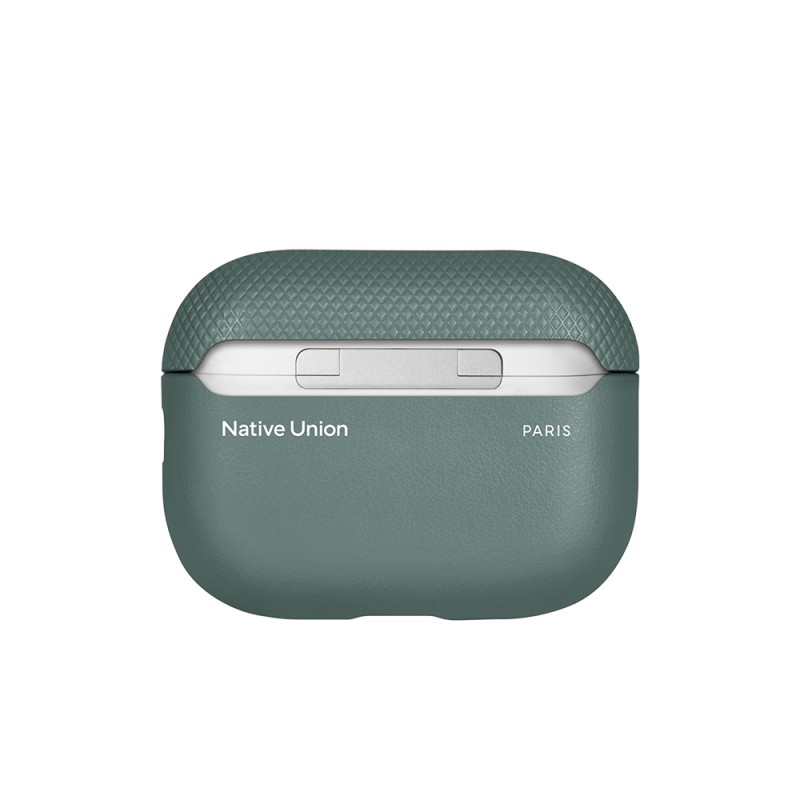 Apple AirPods Pro 3 Kılıf Qi M-Safe Şarj Özellikli Native Union Classic Serisi Suni Deri Kapak - 3