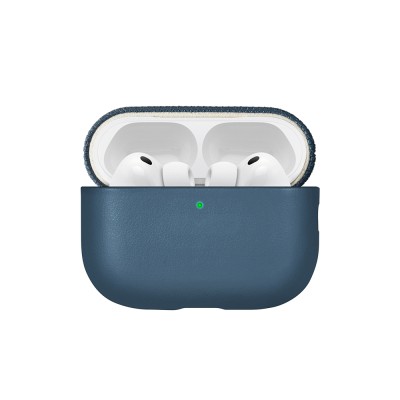 Apple AirPods Pro 3 Kılıf Qi M-Safe Şarj Özellikli Native Union Classic Serisi Suni Deri Kapak - 6
