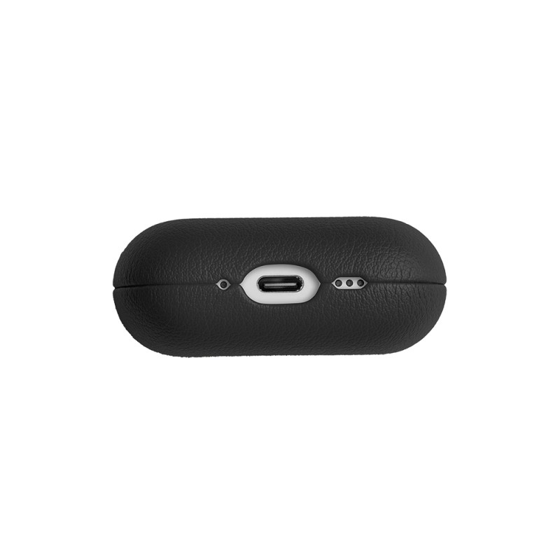 Apple AirPods Pro 3 Kılıf Qi M-Safe Şarj Özellikli Native Union Classic Serisi Suni Deri Kapak - 12