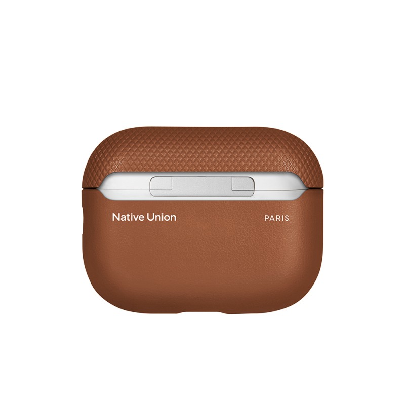 Apple AirPods Pro 3 Kılıf Qi M-Safe Şarj Özellikli Native Union Classic Serisi Suni Deri Kapak - 15