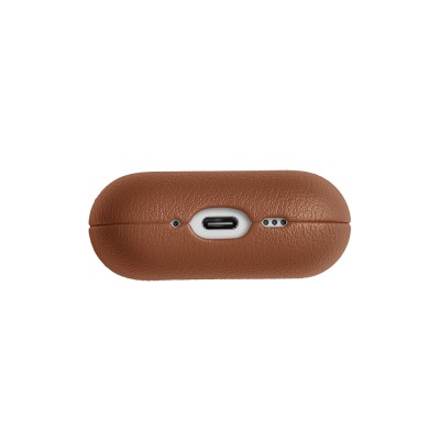 Apple AirPods Pro 3 Kılıf Qi M-Safe Şarj Özellikli Native Union Classic Serisi Suni Deri Kapak - 16