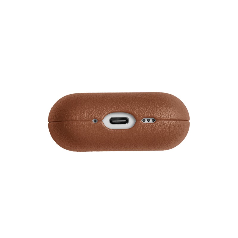 Apple AirPods Pro 3 Kılıf Qi M-Safe Şarj Özellikli Native Union Classic Serisi Suni Deri Kapak - 16