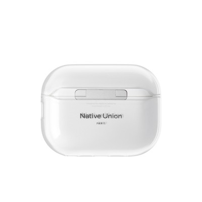 Apple AirPods Pro 3 Kılıf Qi M-Safe Şarj Özellikli Native Union Clear Serisi Silikon Kapak - 3