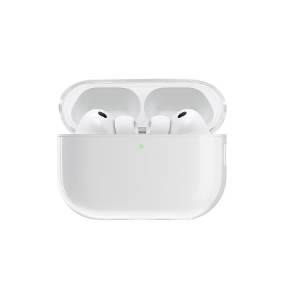Apple AirPods Pro 3 Kılıf Qi M-Safe Şarj Özellikli Native Union Clear Serisi Silikon Kapak - 2