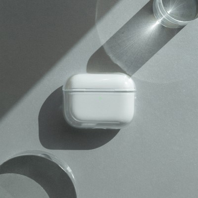 Apple AirPods Pro 3 Kılıf Qi M-Safe Şarj Özellikli Native Union Clear Serisi Silikon Kapak - 4