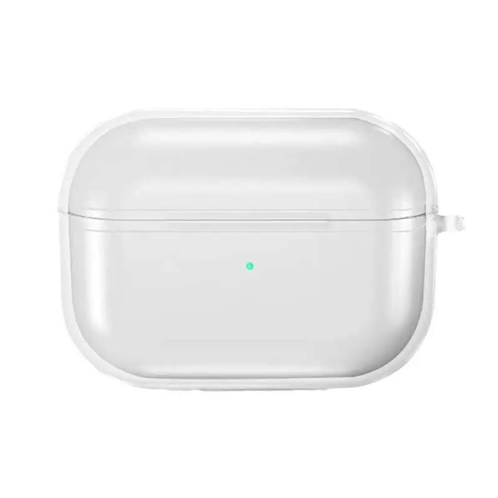 Apple Airpods Pro 3 Kılıf Şeffaf Kristal Silikon Zore Airbag 14 Kılıf - Şeffaf