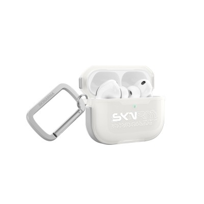 Apple Airpods Pro 3 Kılıf Skinarma Transparan Mat Tasarım Kinzoku Kılıf - 4