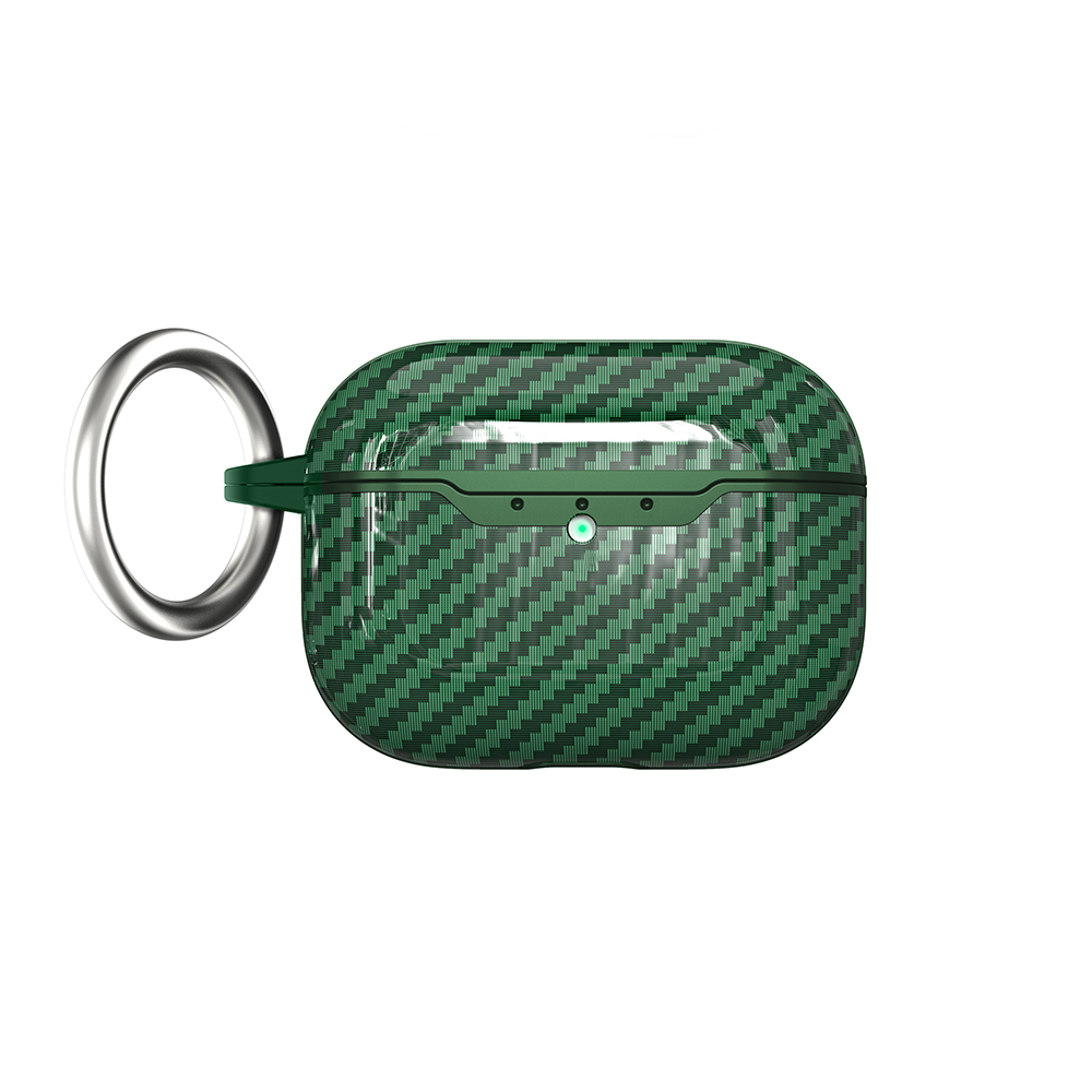 Apple Airpods Pro 3 Kılıf Zore Airbag 05 Silikon - Koyu Yeşil