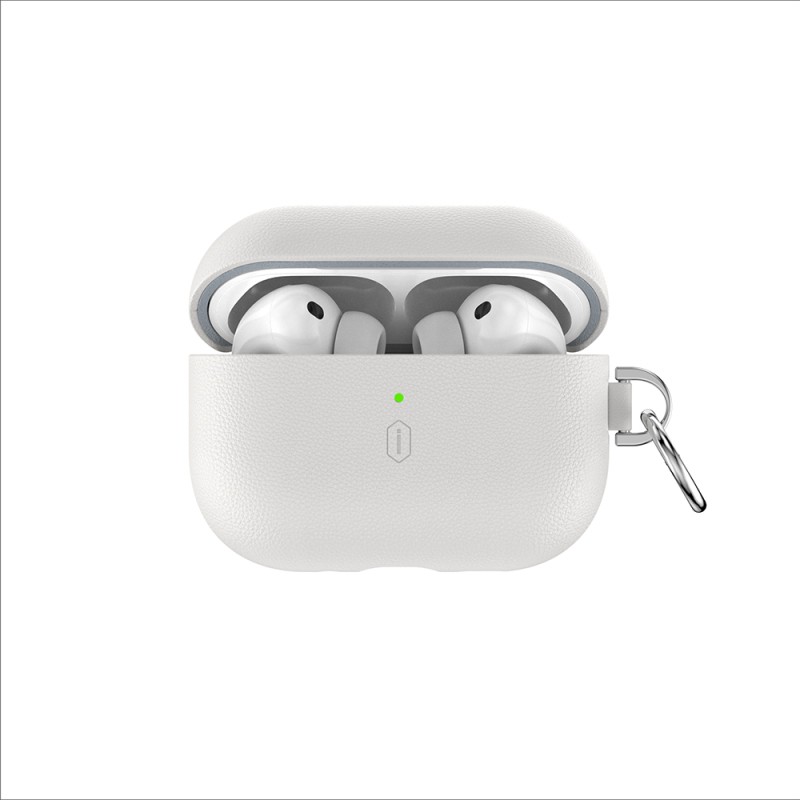 Apple AirPods Pro 3 Wiwu HC-201 Fingerprint-Resistant Leather Case - 4