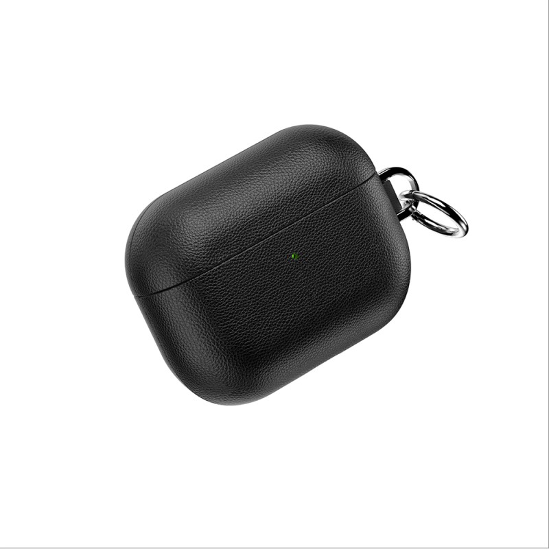 Apple AirPods Pro 3 Wiwu HC-201 Parmak İzi Bırakmayan Deri Kılıf - 6