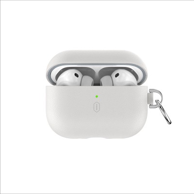 Apple AirPods Pro 3 Wiwu HC-201 Parmak İzi Bırakmayan Deri Kılıf - 4