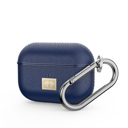 Apple Airpods Pro Kılıf Deri Görünümlü Askı Aparatlı Wlons Kılıf - Wlons