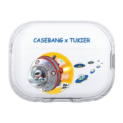 Apple Airpods Pro Kılıf Desenli Koruyucu Benks Casebang Departure Explore Silikon Kılıf - Benks