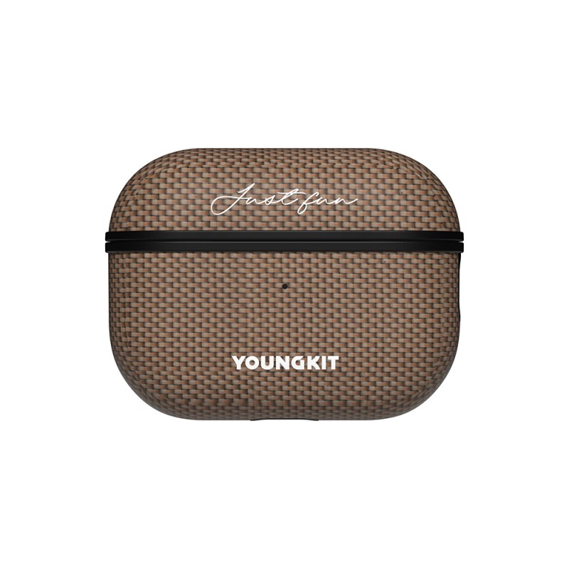 Apple Airpods Pro Kılıf M-safe Şarj Özellikli Aramid Fiber Youngkit 1500D Extreme Wing Serisi Kapak - 1